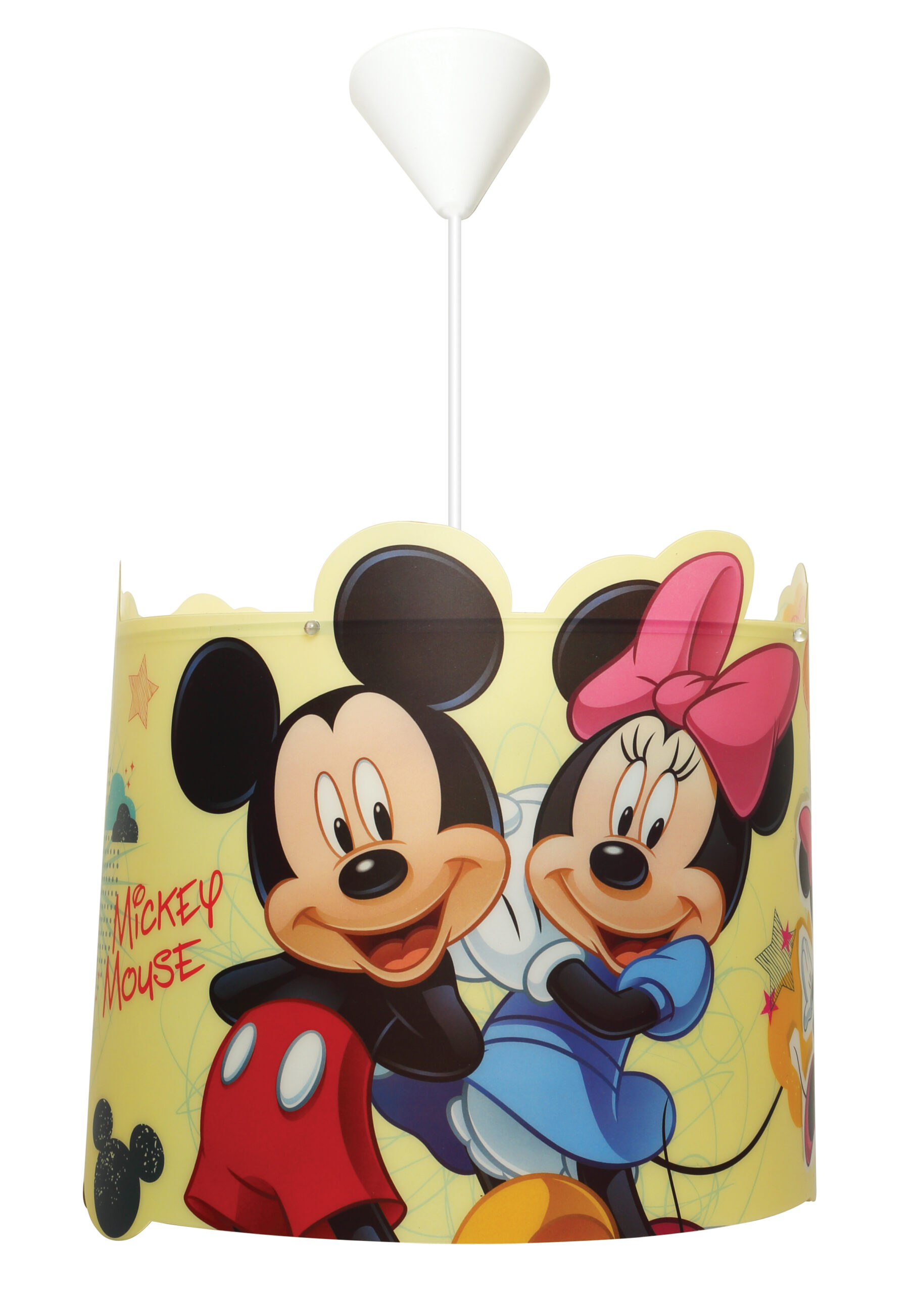 Παιδικό Κρεμαστό Φωτιστικό Mickey & Mini 3D 1/Φ 1ΧΕ27