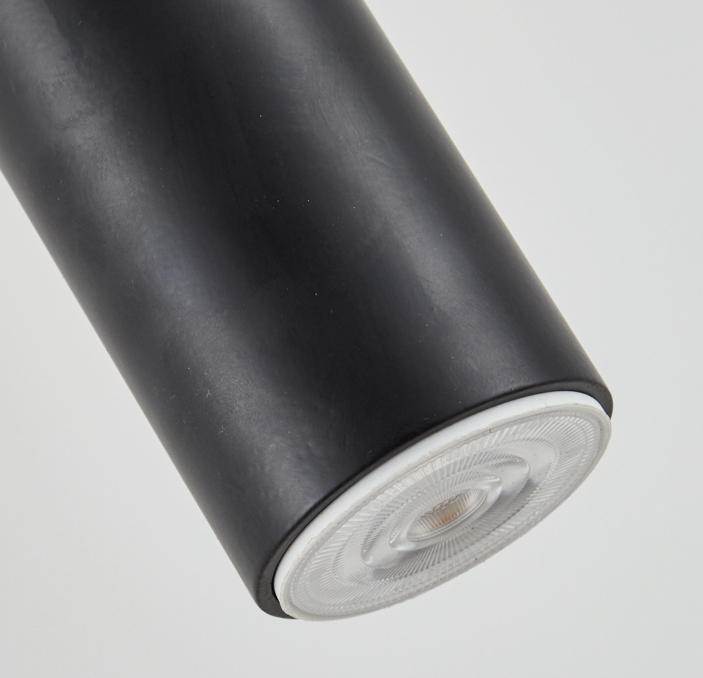 Adept Tube Black - Κρεμαστό Φωτιστικό με Δυνατότητα Μετατροπής των Λαμπτήρων