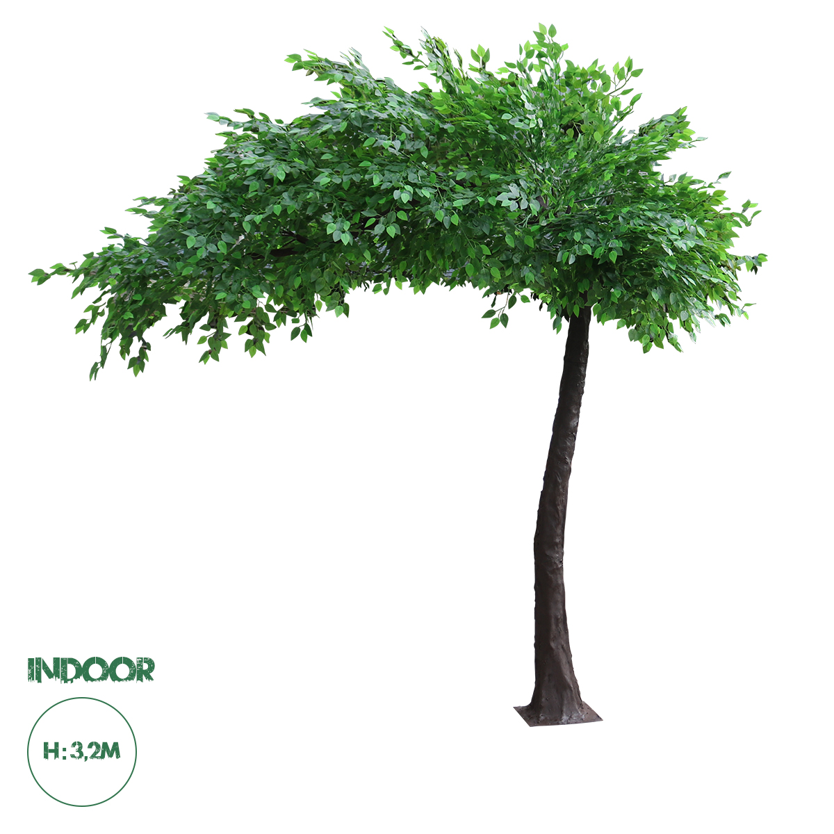 Τεχνητός Κήπος Banyan Ficus Tree Glint® Τεχνητό Διακοσμητικό Δέντρο Ινδική Συκιά Φίκος Υ320Cm