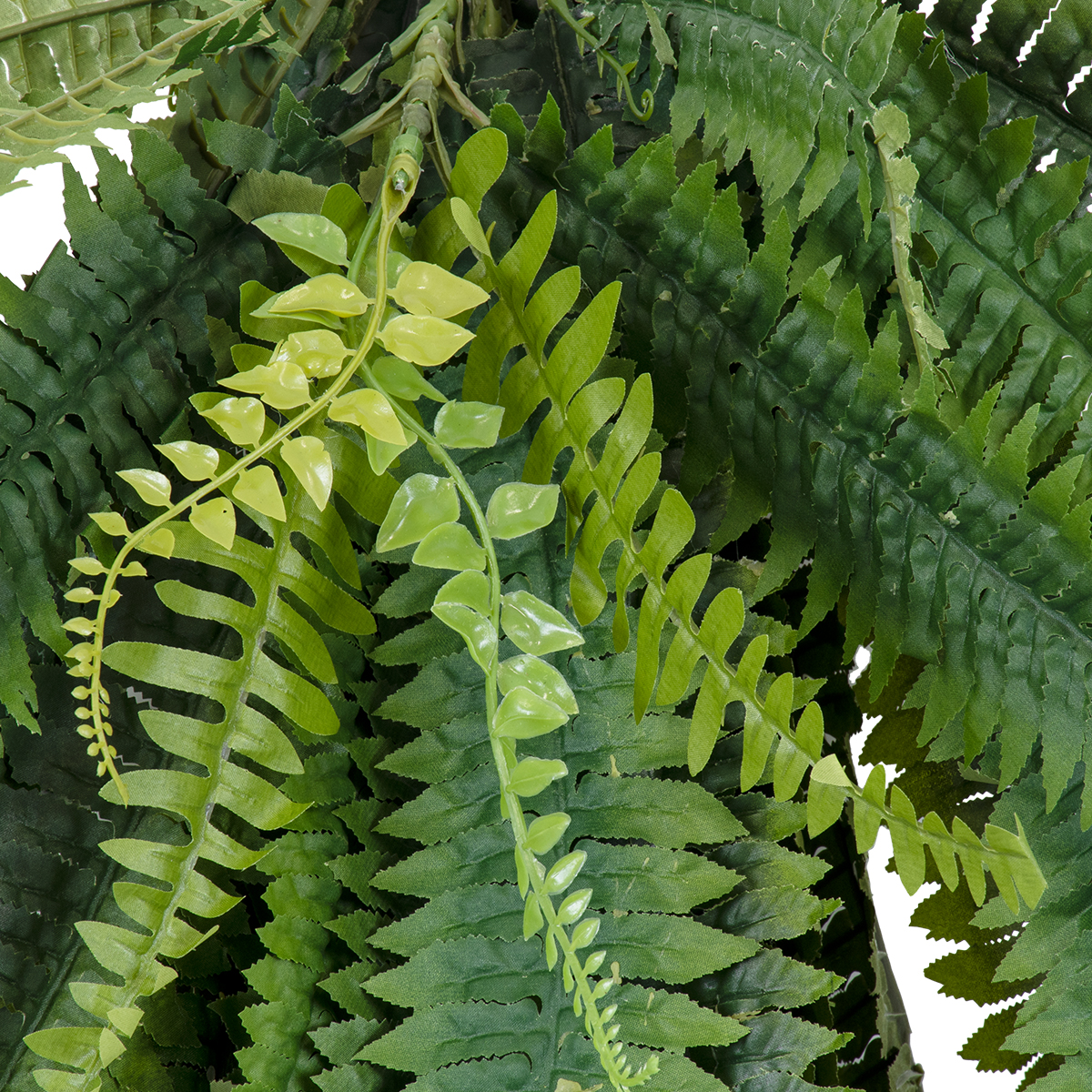 Τεχνητός Κήπος Fern Hanging Branch Glint® Τεχνητό Διακοσμητικό Κρεμαστό Φυτό Φτέρη Υ120Cm