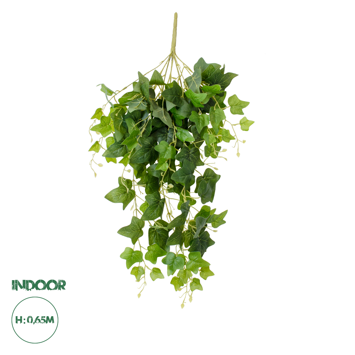 Τεχνητός Κήπος Ivy Hanging Branch Glint® Τεχνητό Διακοσμητικό Κρεμαστό Φυτό Κισσός Υ130Cm