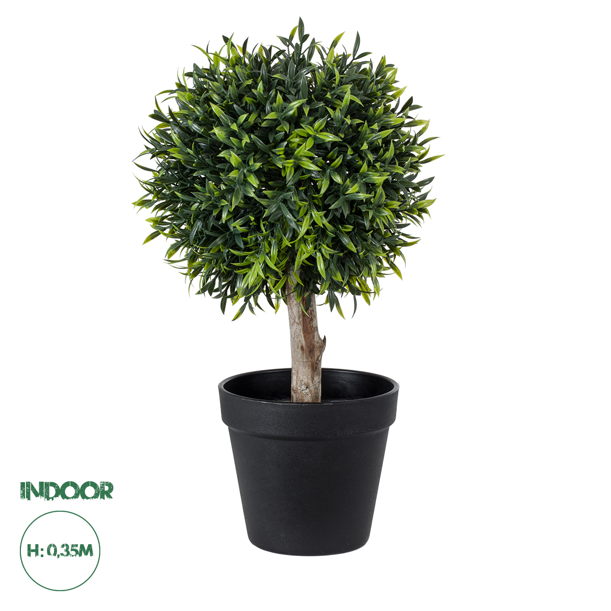 Τεχνητός Κήπος Ficus Benjamina Tree Glint® Τεχνητό Διακοσμητικό Φυτό Φίκος Μπενζαμίνη Υ35Cm