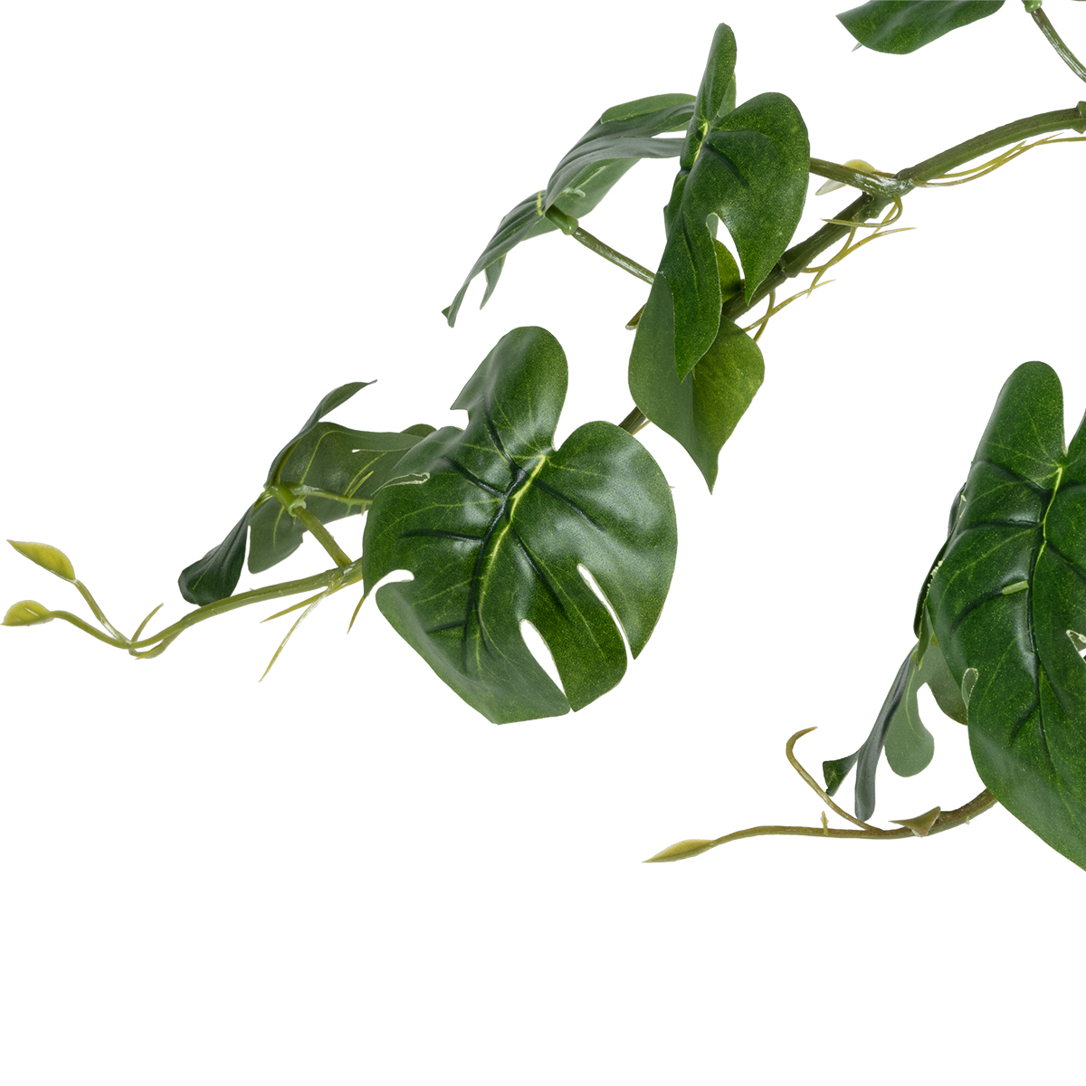 Τεχνητός Κήπος Hanging Monstera Glint® Τεχνητό Διακοσμητικό Κρεμαστό Φυτό Μονστέρα Μ28 X Π30 X Υ50Cm