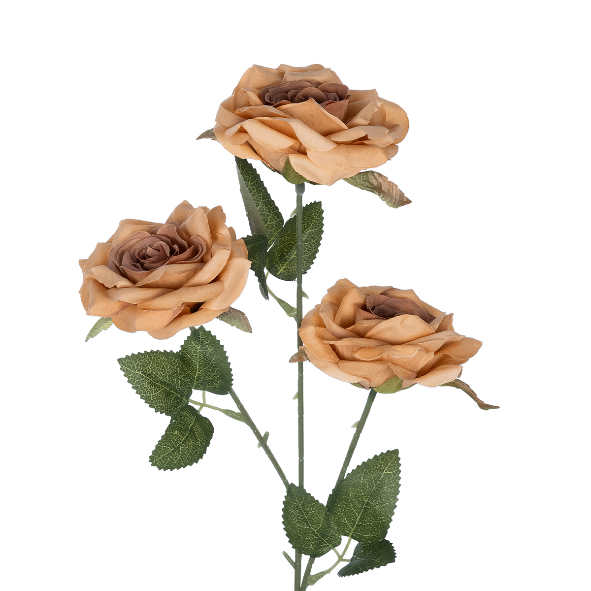 Τεχνητός Κήπος Peach  Climbing Rose Branch Glint® Τεχνητό Διακοσμητικό Κλαδί Τριαντάφυλλο Ροδακινί Y66Cm