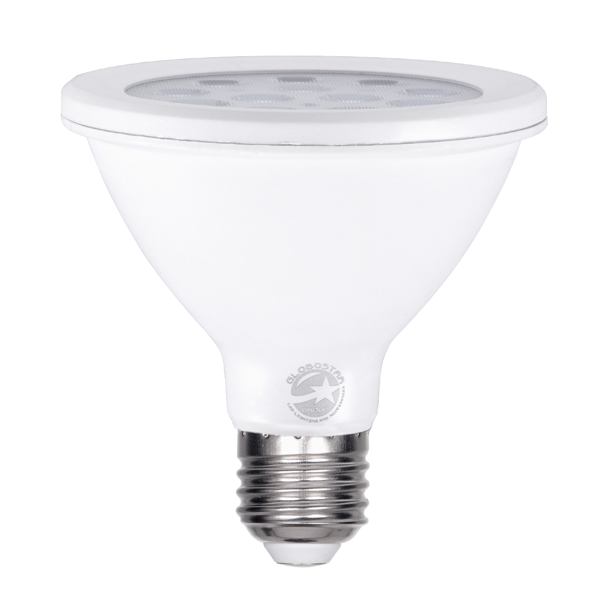 Glint® Λάμπα Led E27 Par30 Σποτ 12W 1200Lm 36° Ac 220-240V Ip20 Φ9.5 X Υ9.5Cm Ψυχρό Λευκό 6000K