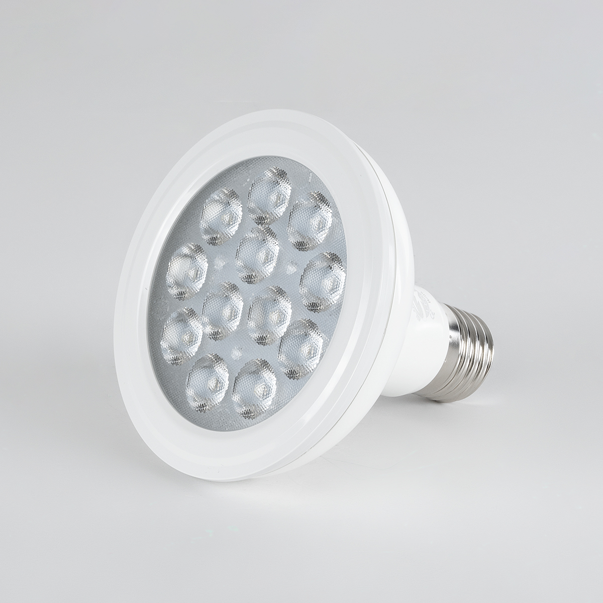 Glint® Λάμπα Led E27 Par30 Σποτ 12W 1200Lm 36° Ac 220-240V Ip20 Φ9.5 X Υ9.5Cm Ψυχρό Λευκό 6000K Dimmable