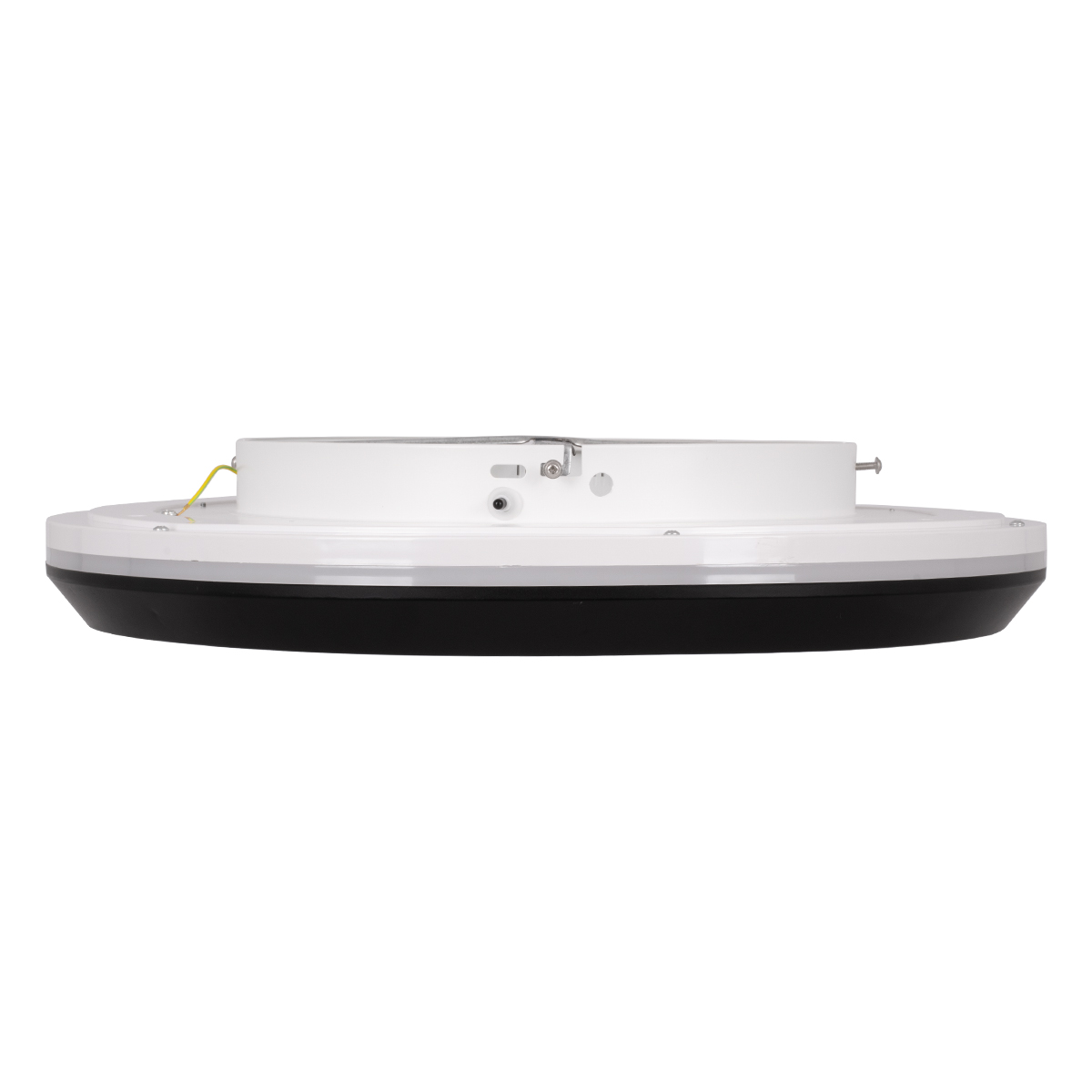 Melina Glint® Πλαφονιέρα Οροφής Κύκλος Led Cct 55W 6376Lm 120° Ac 220-240V - Εναλλαγή Φωτισμού Μέσω Τηλεχειριστηρίου All In One Ψυχρό Λευκό 6000K+Φυσικό Λευκό 4500K+Θερμό Λευκό 2700K Dimmable Φ48Cm - Μαύρο