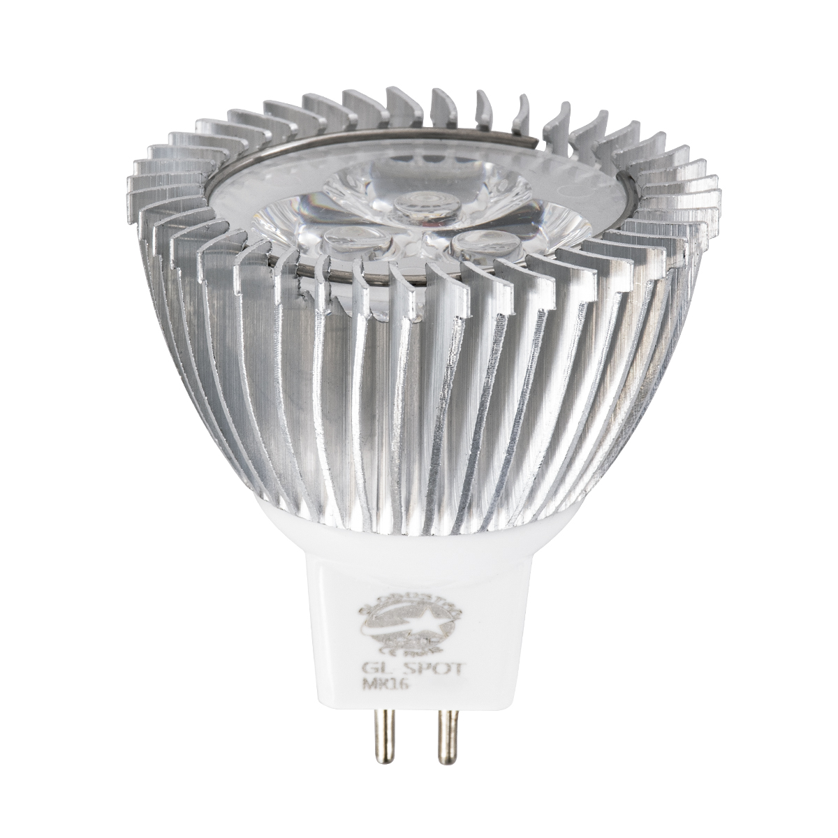 Glint® Σποτ Led Gu5.3 Mr16 3W 280Lm 30° Dc 12V Ip20 Φ5 X Υ5.2Cm Φυσικό Λευκό 4500K