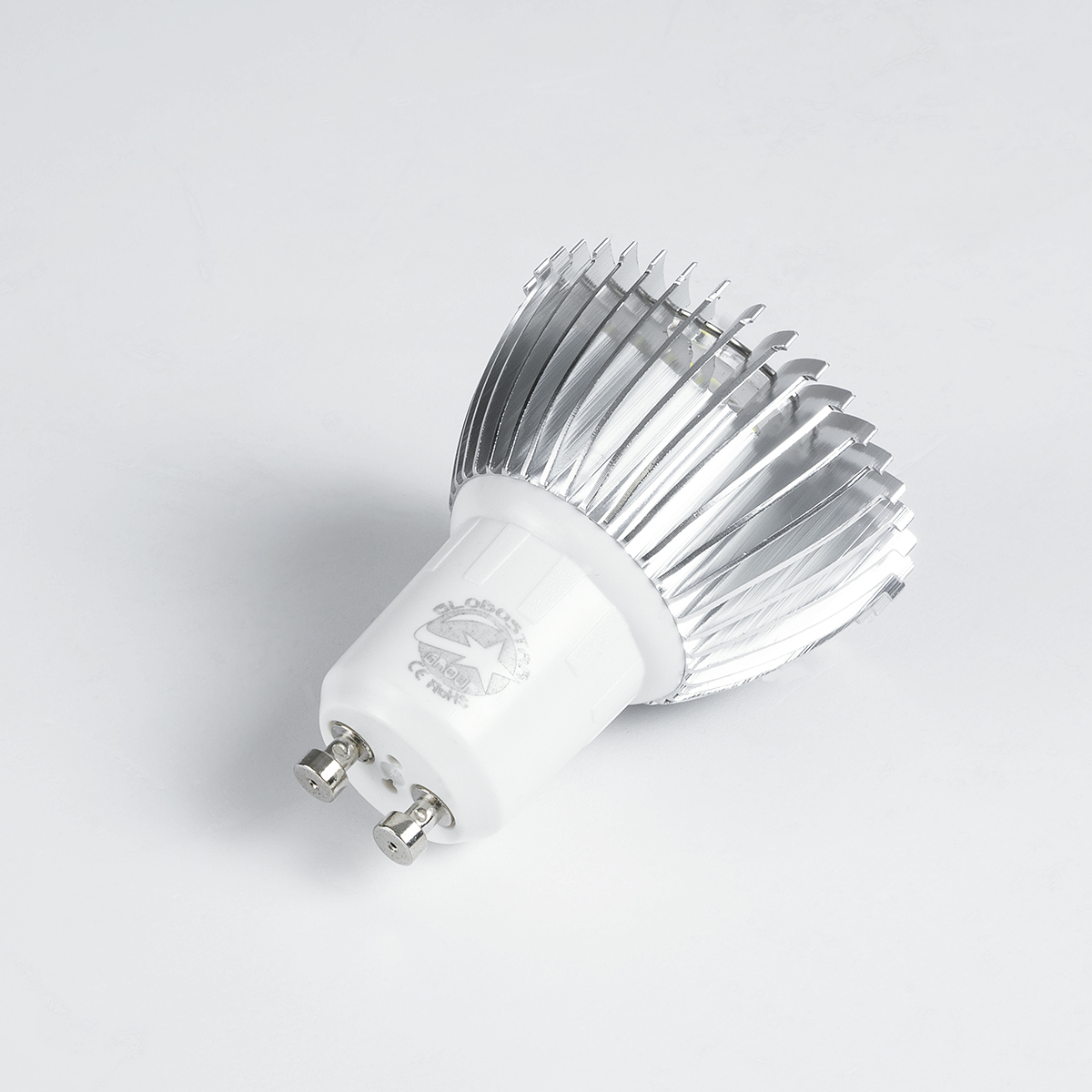 Glint® Σποτ Led Gu10 Mr16 3W 300Lm 45° Ac 220-240V Ip20 Φ5 X Υ5.5Cm Ψυχρό Λευκό 6000K