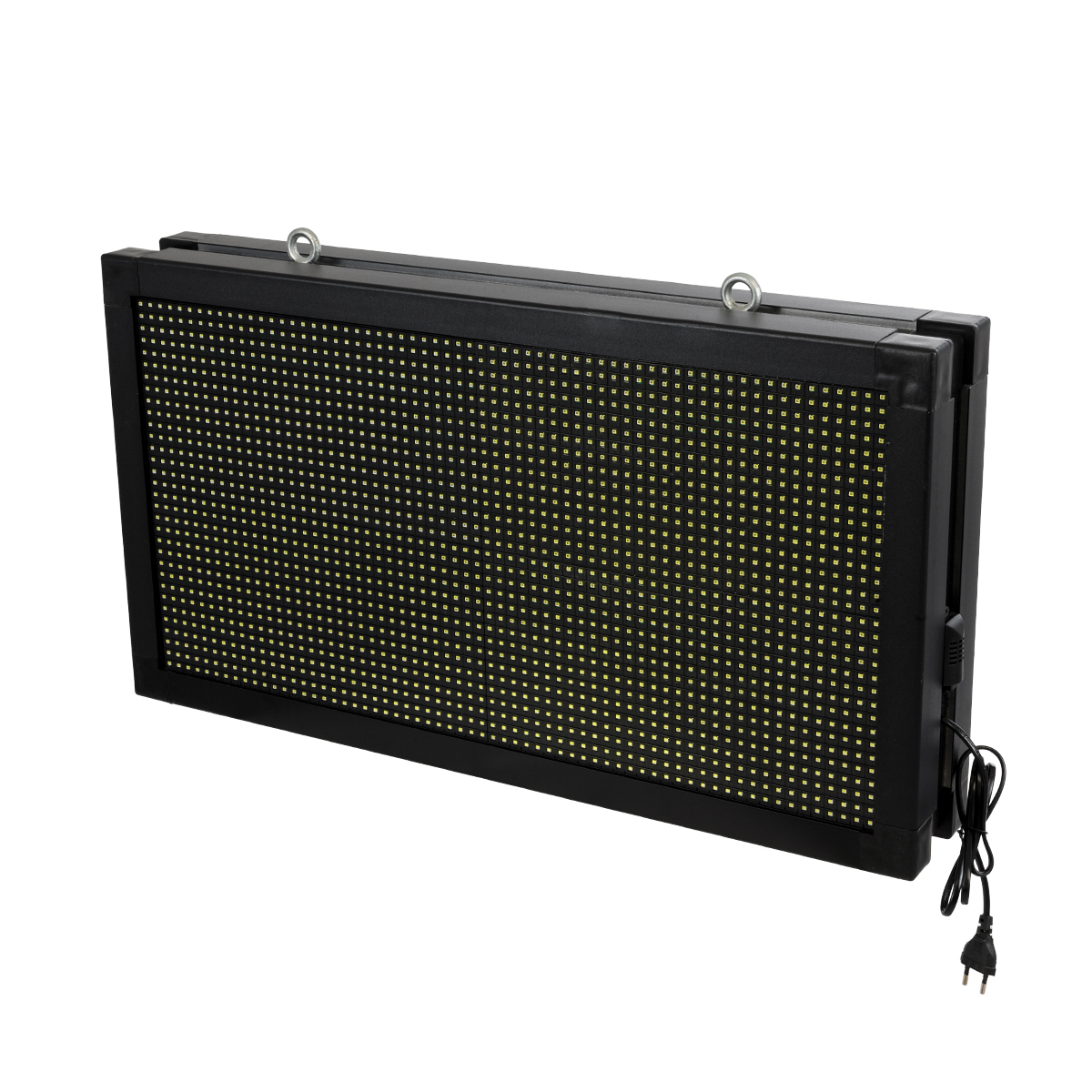 Display Glint® Led Scrolling Display 64X32Cm - Κυλιόμενη Ψηφιακή Πινακίδα / Επιγραφή Διπλής Όψης P10 Led Smd Ac 220-240V - Λειτουργία Μέσω Wi-Fi Με Εφαρμογή App - Αισθήτηρας Θερμοκρασίας Και Υγρασίας - Αδιάβροχο Ip65 - Μ70 X Π11 X Υ38.5Cm - Ψυχρό Λευκό 60