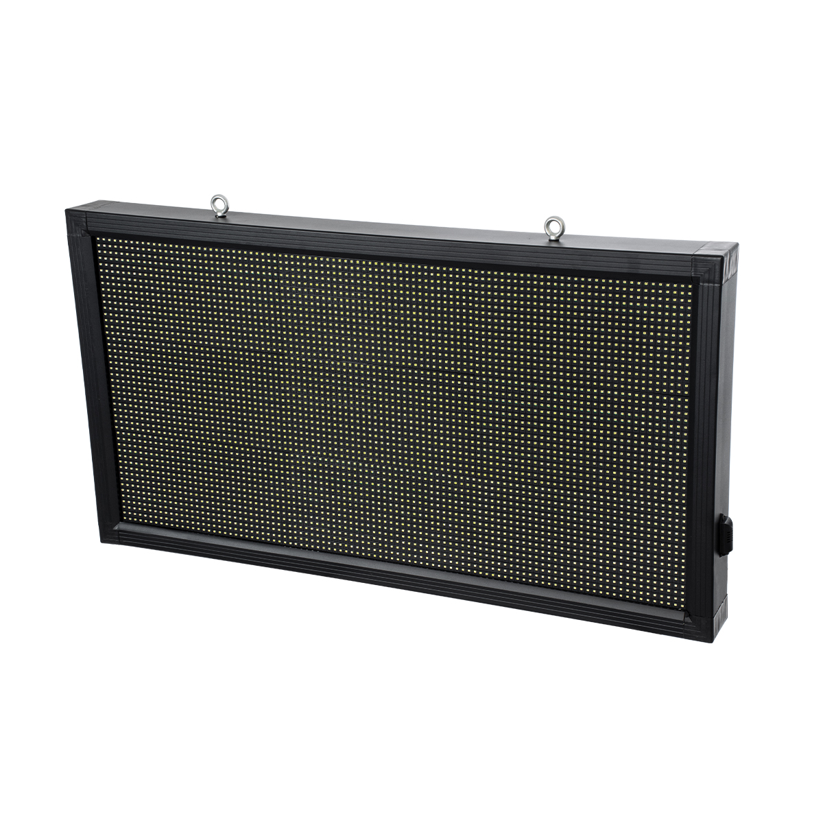 Display Glint® Led Scrolling Display 96X48Cm - Κυλιόμενη Ψηφιακή Πινακίδα / Επιγραφή Μονής Όψης P10 Led Smd Ac 220-240V - Λειτουργία Μέσω Wi-Fi Με Εφαρμογή App - Αισθήτηρας Θερμοκρασίας Και Υγρασίας - Αδιάβροχο Ip65 - Μ104 X Π9 X Υ56Cm - Ψυχρό Λευκό 6000K