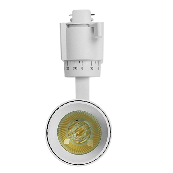 Globostar Glint® Μονοφασικό Bridgelux Cob Led Φωτιστικό Σποτ Ράγας 15W 230V 1650Lm 24° Φυσικό Λευκό 4500K