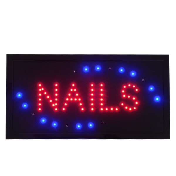 Φωτιστικό Led Σήμανσης Nails Με Διακόπτη On/Off Και Πρίζα 230V 48X2X25Cm Glint®