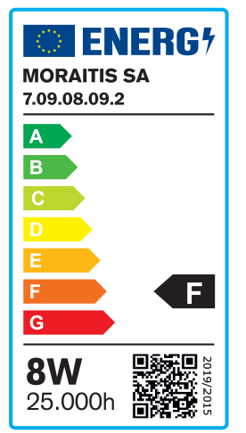 G9 LED 8watt 4000Κ Φυσικό Λευκό (7.09.08.09.2)