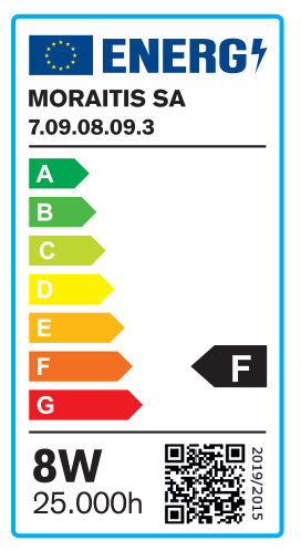 G9 LED 8watt 6500Κ Ψυχρό Λευκό (7.09.08.09.3)