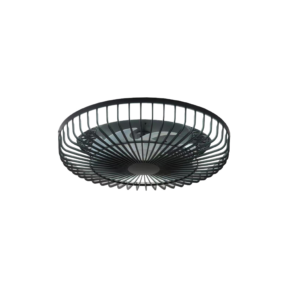 Ανεμιστήρας-Φωτιστικό Fan Light LED Οροφής 36W 3CCT σε Μαύρο