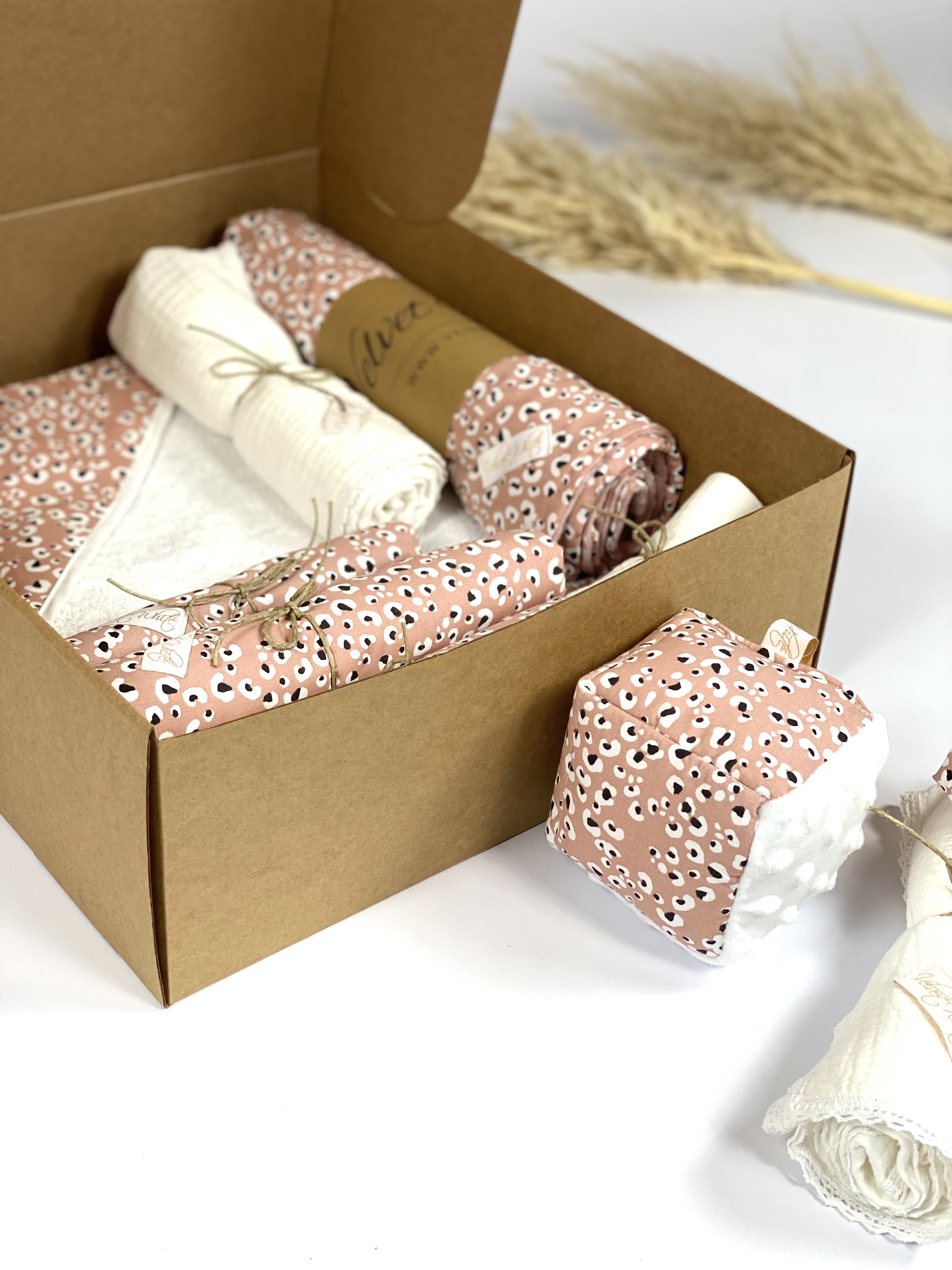 Animal Print Baby Box