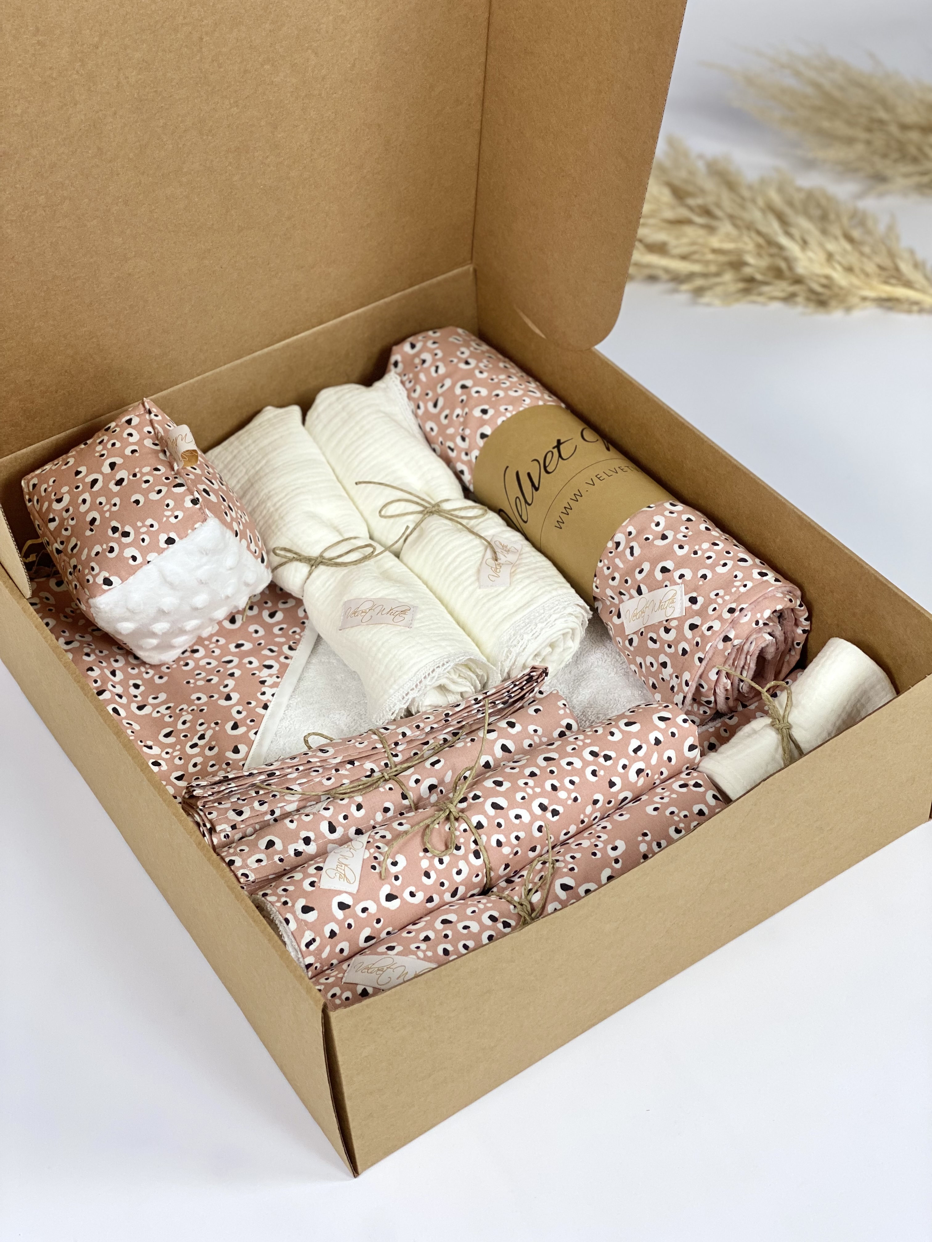 Animal Print Baby Box