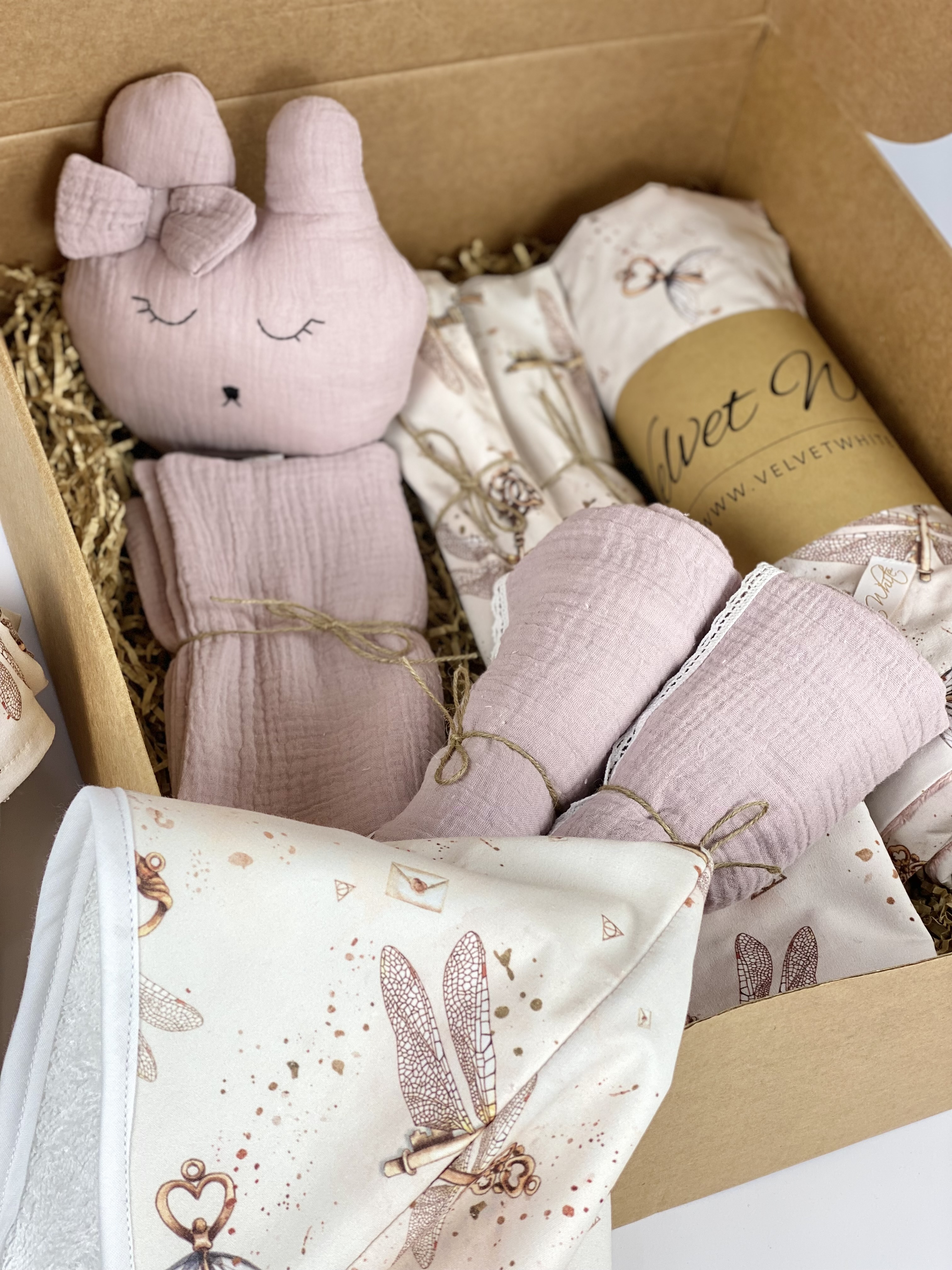 Winged Keys Baby Box