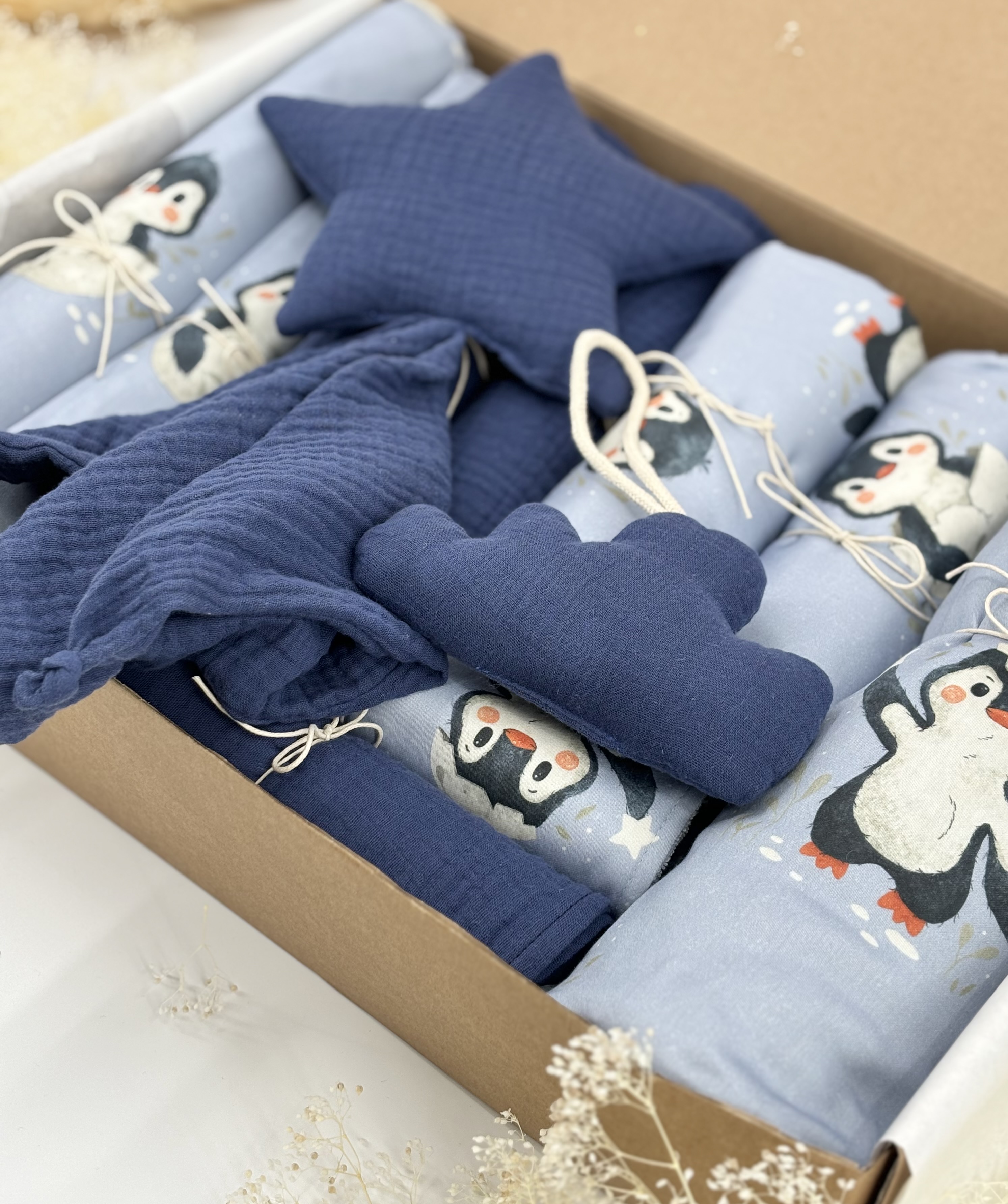 Penguin Baby Box