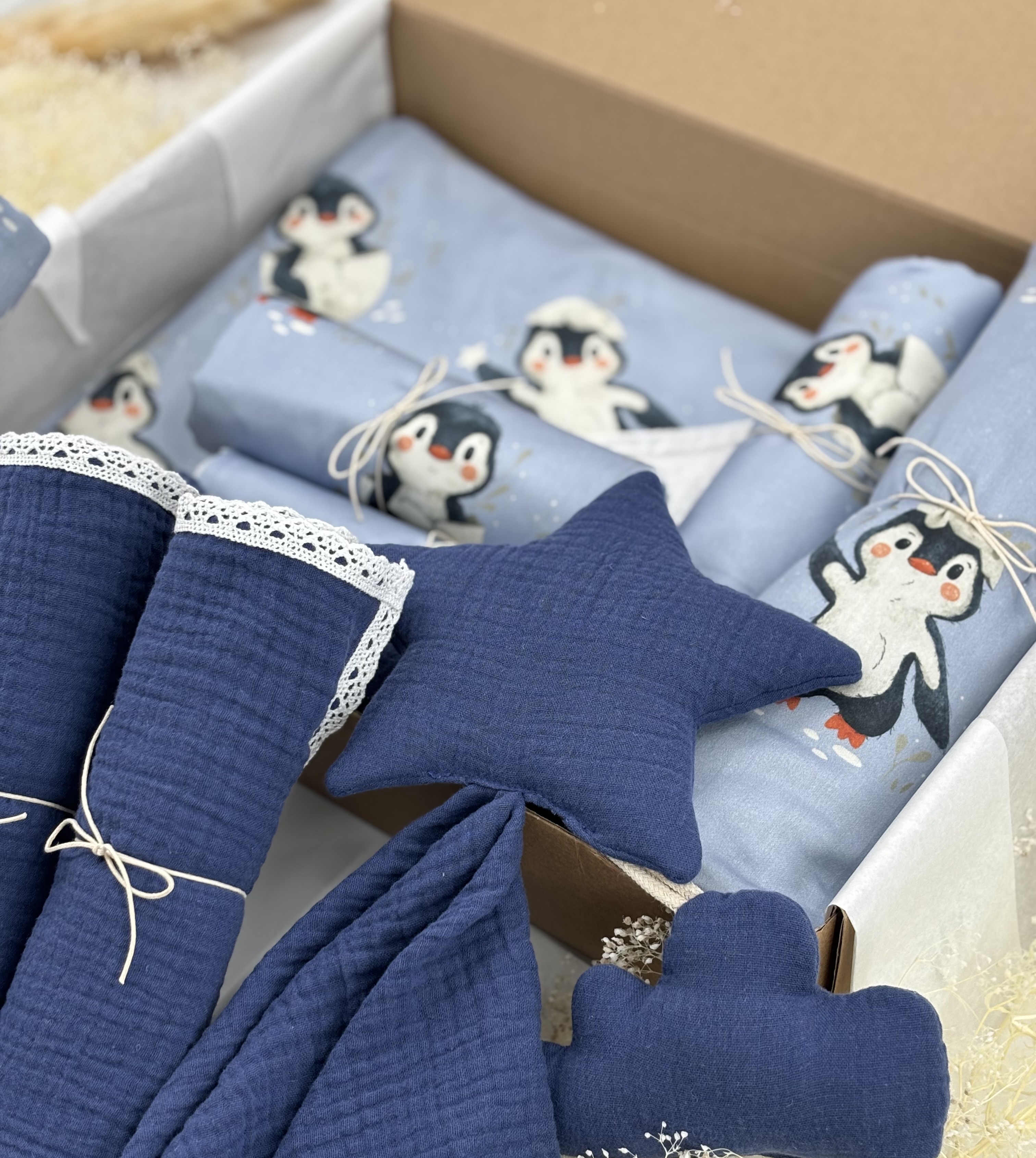 Penguin Baby Box