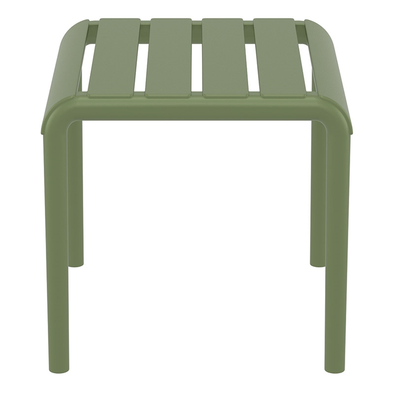 PARIS OLIVE GREEN ΤΡΑΠΕΖΙ 42X41X40εκ. ΠΟΛ/ΝΙΟΥ