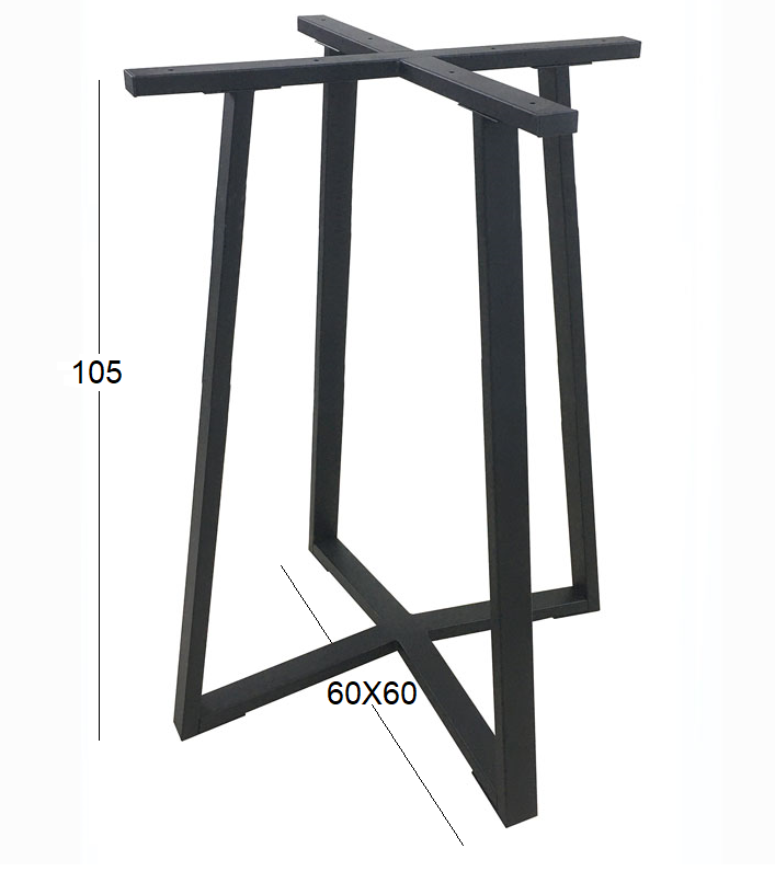 BISTRO ΨΗΛΗ 60X60X105εκ. ΒΑΣΗ ΜΕΤΑΛΛΙΚΗ ΜΕ ΡΕΓ/ΡΟΥΣ