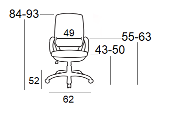 A1850 SW ΛΕΥΚΟ/ΠΡΑΣΙΝΟ MESH ΠΟΛΥΘΡΟΝΑ ΓΡΑΦΕΙΟΥ